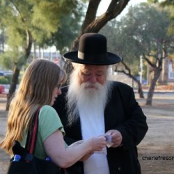 God’s Perfect Will Cherie Serving the Lord in Israel
Photo by Keith