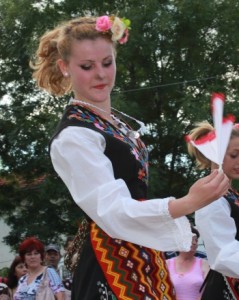 Bulgarian Traditional Dancer