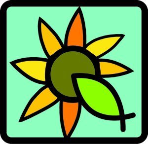 Sunflower Press Logo, business created by Keith and Cherie Fresonke
