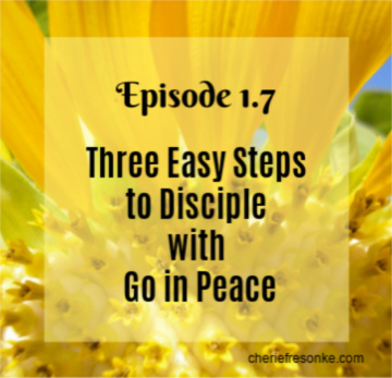 Episode 1.7–Three Easy Steps to Disciple with Go in Peace