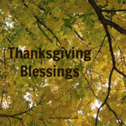 Thanksgiving Blessings to You: Give Thanks Thanksgiving Time