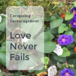 Caregiving Encouragement